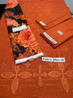 Batik Winter Collection 2025 – Airjutt Dhanak Chikankari & Sequence Embroidered 3PC Suit (Code: 4188) - Image 5