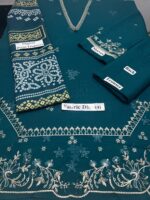 Aizel Winter Collection 2025 – Airjutt Dhanak Embroidered 3PC Suit (Code: 4107) - Image 4