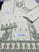 Batik Winter Collection 2025 – Airjutt Dhanak Embroidered 3PC Suit (Code: 4167) - Image 5