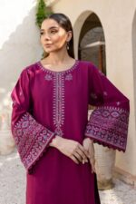 Batik New Collection 2025 – Airjutt Dhanak Embroidered 2PC Suit (Code: 116) - Image 2