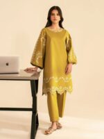 Urge New Collection 2025 – Airjutt Dhanak Embroidered 2PC Suit (Code: 122) - Image 2