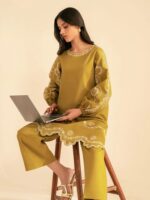 Urge New Collection 2025 – Airjutt Dhanak Embroidered 2PC Suit (Code: 122) - Image 3