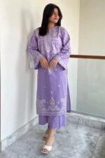 Urge New Collection 2025 – Airjutt Dhanak Embroidered 2PC Suit (Code: 120)