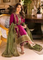 Asim Jofa 1013 Luxury Embroidered Lawn 3-Piece Suit | Eid Collection - Image 2