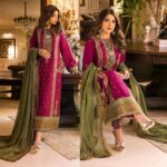 Asim Jofa 1013 Luxury Embroidered Lawn 3-Piece Suit | Eid Collection