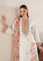 Garnet Luxury Embroidered Lawn 3-Piece Suit | Eid Collection | Export Quality Airjet Lawn