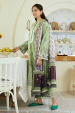 Zara Shahjahan 3-Piece Suit | Eid Collection 2026 | Luxury Embroidered Airjet Lawn - Image 3