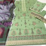 Zara Shahjahan 3-Piece Suit | Eid Collection 2026 | Luxury Embroidered Airjet Lawn - Image 5