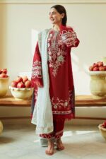 Zara Shah Jahan Luxury Embroidered 3-Piece Lawn Suit - Image 2