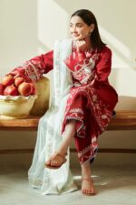Zara Shah Jahan Luxury Embroidered 3-Piece Lawn Suit - Image 5