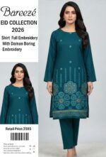 BAREEZE – Embroidered 2-Piece